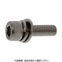 ステンレス 六角穴付きボルト（キャップスクリュー） I＝3（SW+ISO W組込） 5 X 15 ＜全ねじ＞（直送品）