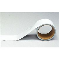 ユニット 配管識別テープ(大) 100mm×5m 白 445-25 1巻（直送品）