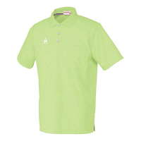 ルコックスポルティフ　介護ウェア　ポロシャツ（男女兼用）　若草色　EL　UZL3013　（直送品）