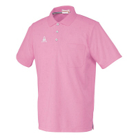 ルコックスポルティフ　介護ウェア　ポロシャツ（男女兼用）　ピンク　S　UZL3013　（直送品）