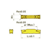 三菱マテリアル GY2M0300F020NーMM VP10RT チップ GY2M0300F020N-MM 1セット(10個) JC241-4942（直送品）