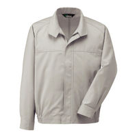 ミドリ安全 作業服 男女共用 春夏 長袖 ブルゾン 帯電防止 GS2661 M シルバーグレー 3120132404 1点（直送品）