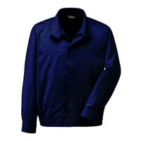 ミドリ安全 作業服 男女共用 春夏 長袖 ブルゾン 帯電防止 GS2667 LL ネイビー 3120132506 1点（直送品）