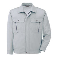 ミドリ安全 ウインドフリー 清涼長袖ブルゾン RCS2611 上 シルバーグレー 4L 3120711808 1点（直送品）