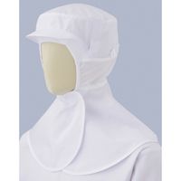 ミドリ安全 作業用 フード SH01W 大 ホワイト 3189100005 1点（直送品）