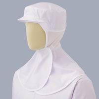 ミドリ安全 作業用 フード SH03W 小 ホワイト 3189100503 1点（直送品）