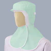 ミドリ安全 作業用 フード SH17G フリー グリーン 3189103620 1点（直送品）