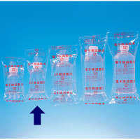 シンリョウ　滅菌済プリントメモリ瓶/青目盛　60ml　117020　1箱（200本入）　（わけあり品）