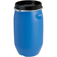 サンコー プラスチックドラム PDO 25L-1 セット 85000501BLKDM 1個（直送品）