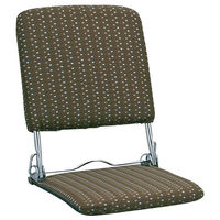 ミヤタケ（宮武製作所）　折りたたみ座椅子　ブラウン　YS-424　BR　（直送品）