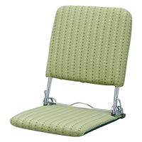 ミヤタケ（宮武製作所）　折りたたみ座椅子　グリーン　YS-424　GR　（直送品）