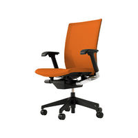 【設置込】イトーキ　ヴェントチェア　プレーンメッシュ　アジャスタブル肘付　アンバーブラウン　KE-837JB-T1D3（直送品）