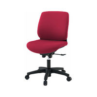 【設置込】イトーキ　トルテRチェア　ローバック　ラズベリーレッド　肘なし　KZ240GBM-T1M5（直送品）