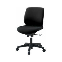 【設置込】イトーキ　トルテRチェア　ローバック　ブラック　肘なし　KZ240GBM-T1T1（直送品）