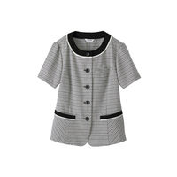 セロリー（Selery） オーバーブラウス ブラック 9号 S-50460 1着（直送品）