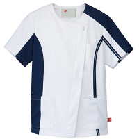 アイトス レディースジャケット 862004-008 ネイビー S 医療白衣（ナース服）（直送品）