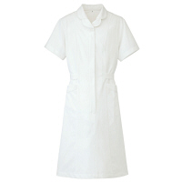 AITOZ（アイトス） ワンピース（女性用） ナース服 医療白衣 半袖 ホワイト 4L 861112-001（直送品）