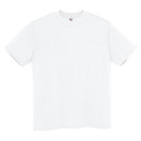 AITOZ（アイトス） Tシャツ（男女兼用） 半袖 ホワイト S AZ-MT180（直送品）