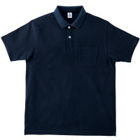 ボンマックス 2WAYカラーポロシャツ ネイビー S MS3116-8（直送品）