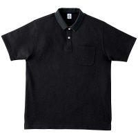 ボンマックス 2WAYカラーポロシャツ ブラック SS MS3116-16（直送品）