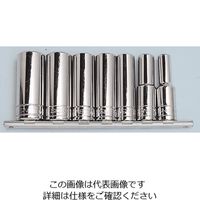 エスコ（esco） 1/2”DR ディープソケットセット 1セット EA617DY-1（直送品）