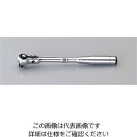 エスコ（esco） 3/8”DRx245mm ラチェットハンドル（スイベル頭） 1本 EA618JA-20（直送品）