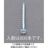 エスコ（esco） 3.8x38mm コーススレッド（800本） 1セット（2400本：800本×3箱） EA949FG-4（直送品）