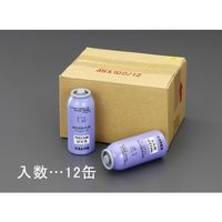 エスコ [R134a] 蛍光剤入 サービス缶(12本) EA994MK-12 1箱(12本)（直送品）