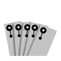 バキュームクリーナー(ウェット&ドライ) VL500ー55用 フリースダストバッグ55L 1-7312-52 1箱(5枚)（直送品）