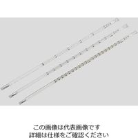 日本計量器工業 フッ素樹脂被膜温度計 0~200°C 水銀 JC-2223 1本 1-8277-10（直送品）