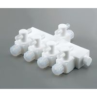 アズワン アズフロン(R)マニホールド装置 4連式 AF-6MH4 1個 2-780-01（直送品）