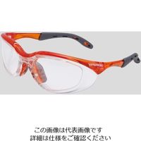 山本光学 JIS保護メガネ(フレックスフレームタイプ) YS-390PET-AF/OR 1個 2-9075-03（直送品）