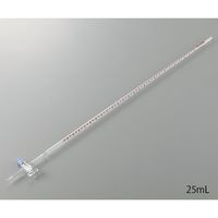 2-878-03-24 ビュレット（ガラスコック付） 50mL JCSS校正証明