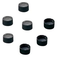 アズワン バイアル瓶用黒キャップ 100個入り 221224-SC 1袋(100個) 2-867-12（直送品）