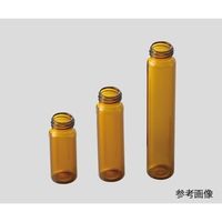 アズワン アズラボバイアル瓶 本体のみ 40mL 褐色 1袋(100本入) 4027-V 1袋(100本) 2-868-03（直送品）