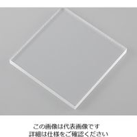 アズワン 樹脂板材 アクリル板 PMMA-050510 495×495×10mm 1個 2-9206-06（直送品）