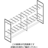 サンポー ステンレス試験管立 配列:2×12 サイズ:□20mm 18-24 1台(1個) 2-9502-32（直送品）