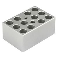 アズワン ミニブロックバス(ビーズ・ウォーターバス兼用)用 ブロック 0.5mlPCRチューブ 12本用 MD-MINI-B05 1個（直送品）