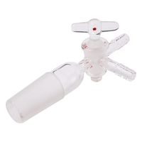 アズワン ジョイント付三方コック ガラスコック TS24/40 2-9604-03 1個（直送品）