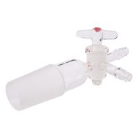 アズワン ジョイント付三方コック ガラスコック TS29/42 2-9604-04 1個（直送品）