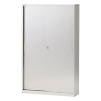 アズワン スリム薬品保管庫 引違扉ハイタイプ SC-100FHH 1台 3-1486-02（直送品）