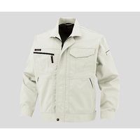 コーコス信岡 長袖ブルゾンAー1760 帯電防止 L プラチナシルバー A-1760 1着 2-9942-02（直送品）