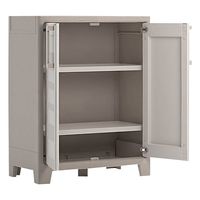 アズワン プラスチックキャビネット(Guliver)(下段、両開き) 組立済 9752000 046202 1台 3-1614-11（直送品）