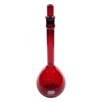 コーニングインターナショナル メスフラスコ CLassA 茶・保証書付き 500mL 55680-500 1個 3-1682-10（直送品）