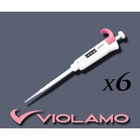 アズワン ビオラモピペット 1~10uL(6本セット) 4640360 1セット(6本) 1-1903-51（直送品）
