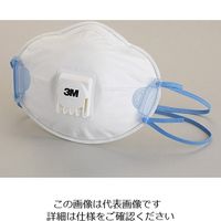 スリーエム ジャパン 使い捨て式防じんマスク(排気弁付き) 10枚