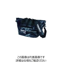 トラスコ中山 TRUSCO 防水ターポリントートバッグ Lサイズ ブラック TTBL-BK 1個 489-2801（直送品）