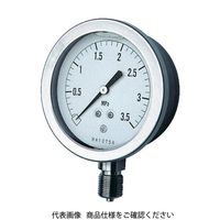 長野計器 長野 グリセン入圧力計 A枠立型 Φ75 最小目盛0.020 GV51-133-0.4MP 1個 161-4461（直送品）