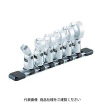 TONE（トネ） TONE フレックスクロウフットレンチセット（ホルダー付） 9pcs HSCF309F 1セット 396-4591（直送品）