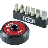 TONE フィンガーラチェットレンチセット FRB6S 1セット 412-5142（直送品）